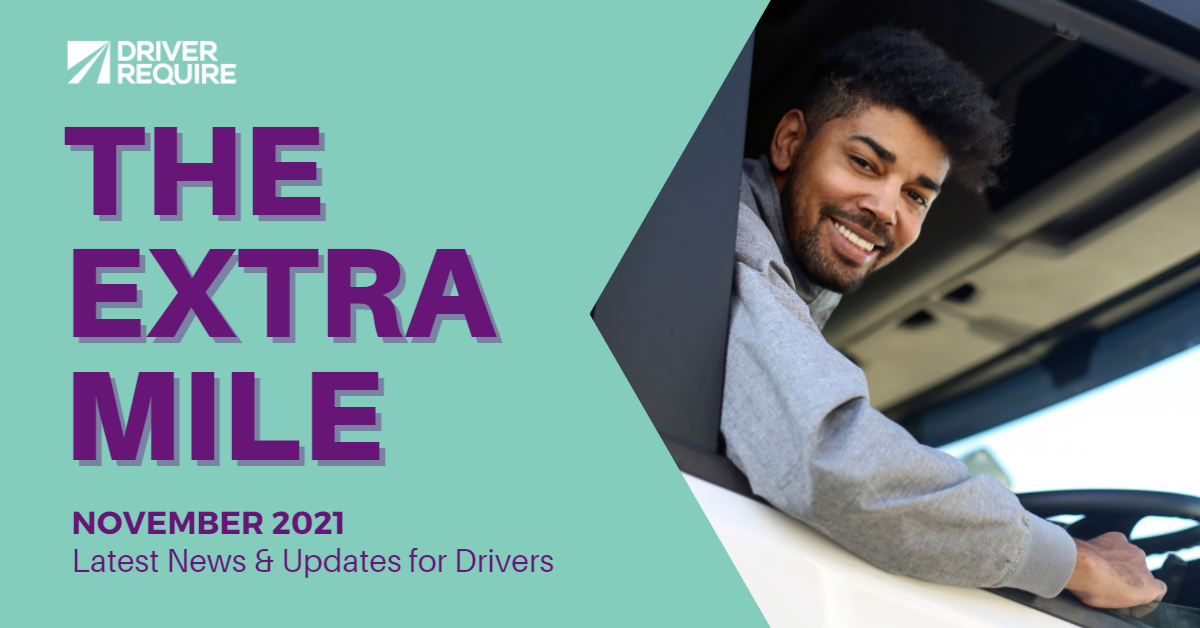 driver require anniversary the extra mile november edition 