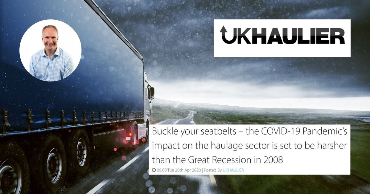 UK Haulier Driver Require report on COVID19 in the Haulage Sector