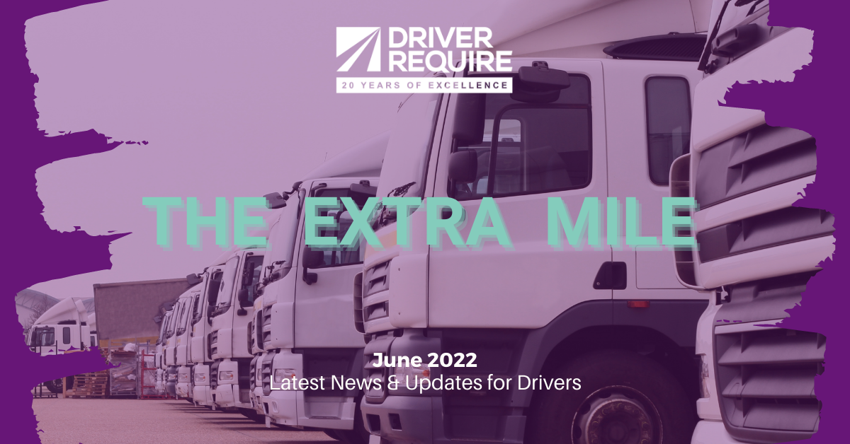 Driver Require June 2022 The Extra Mile 